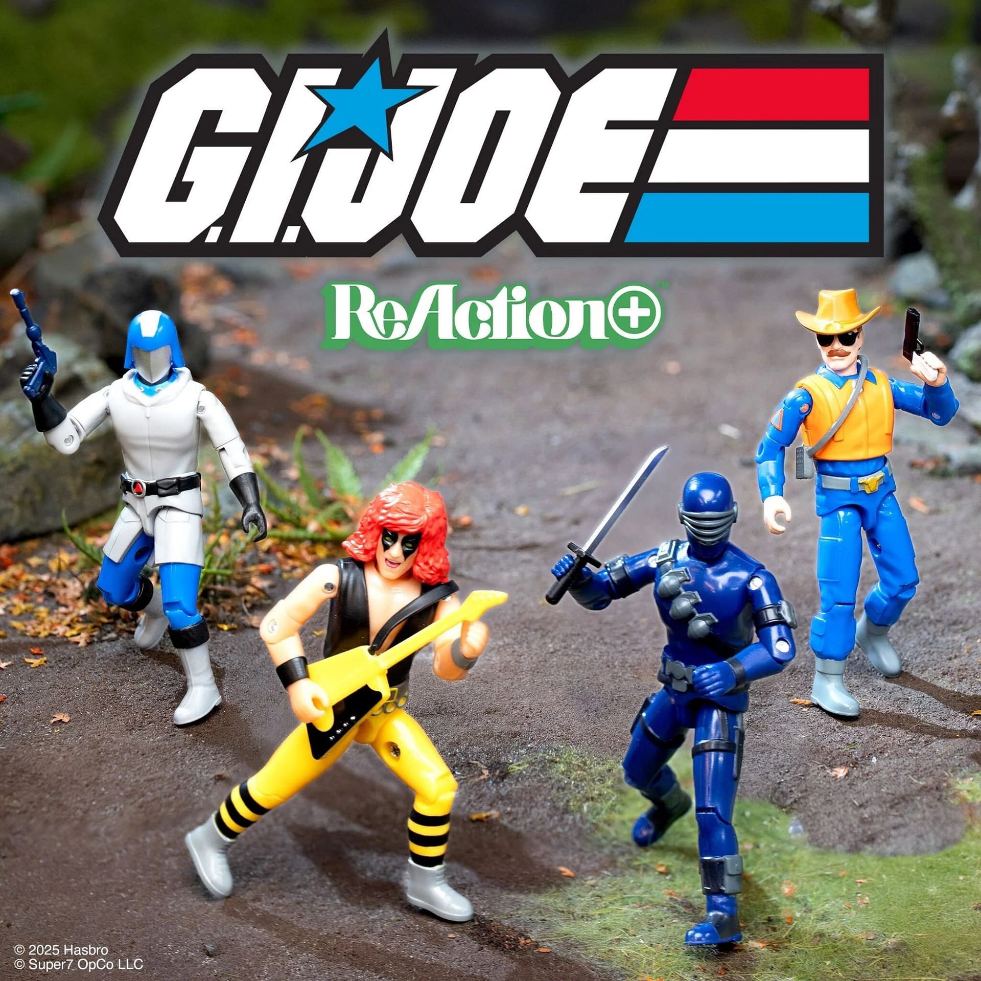 Cartoon G.I. Joe Snake Eyes Joins Super7's ReAction+ O-Ring Wave 