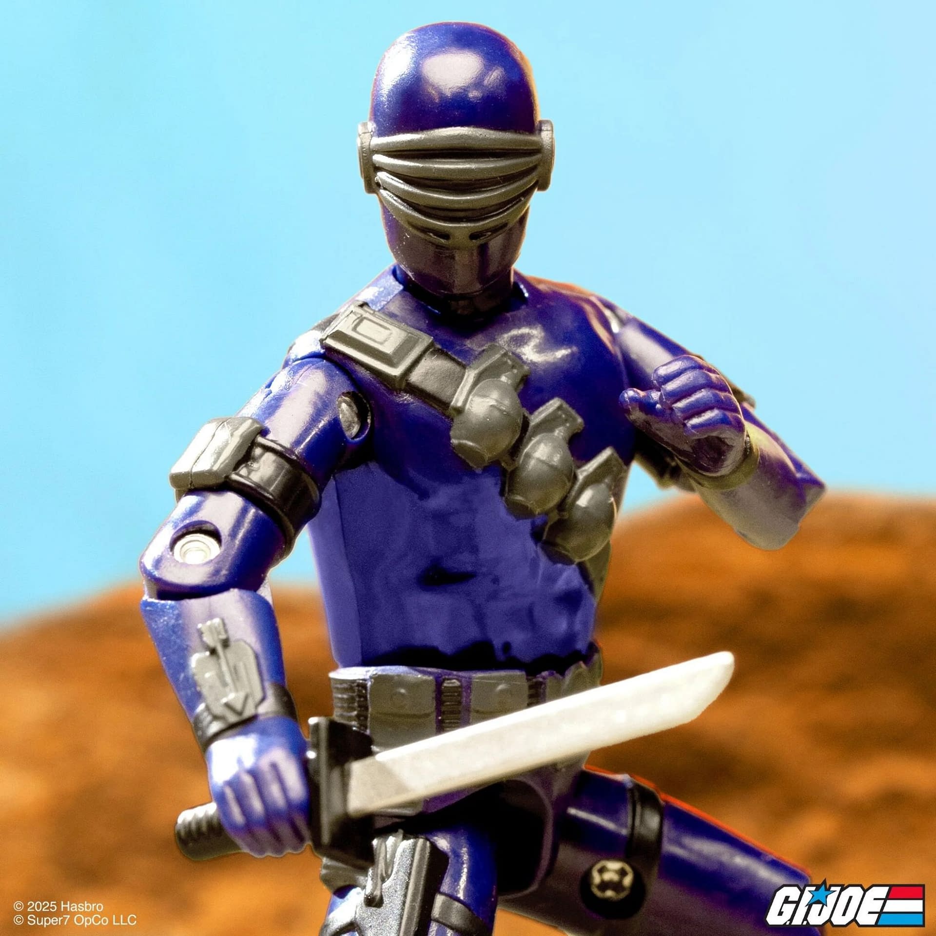Cartoon G.I. Joe Snake Eyes Joins Super7's ReAction+ O-Ring Wave 