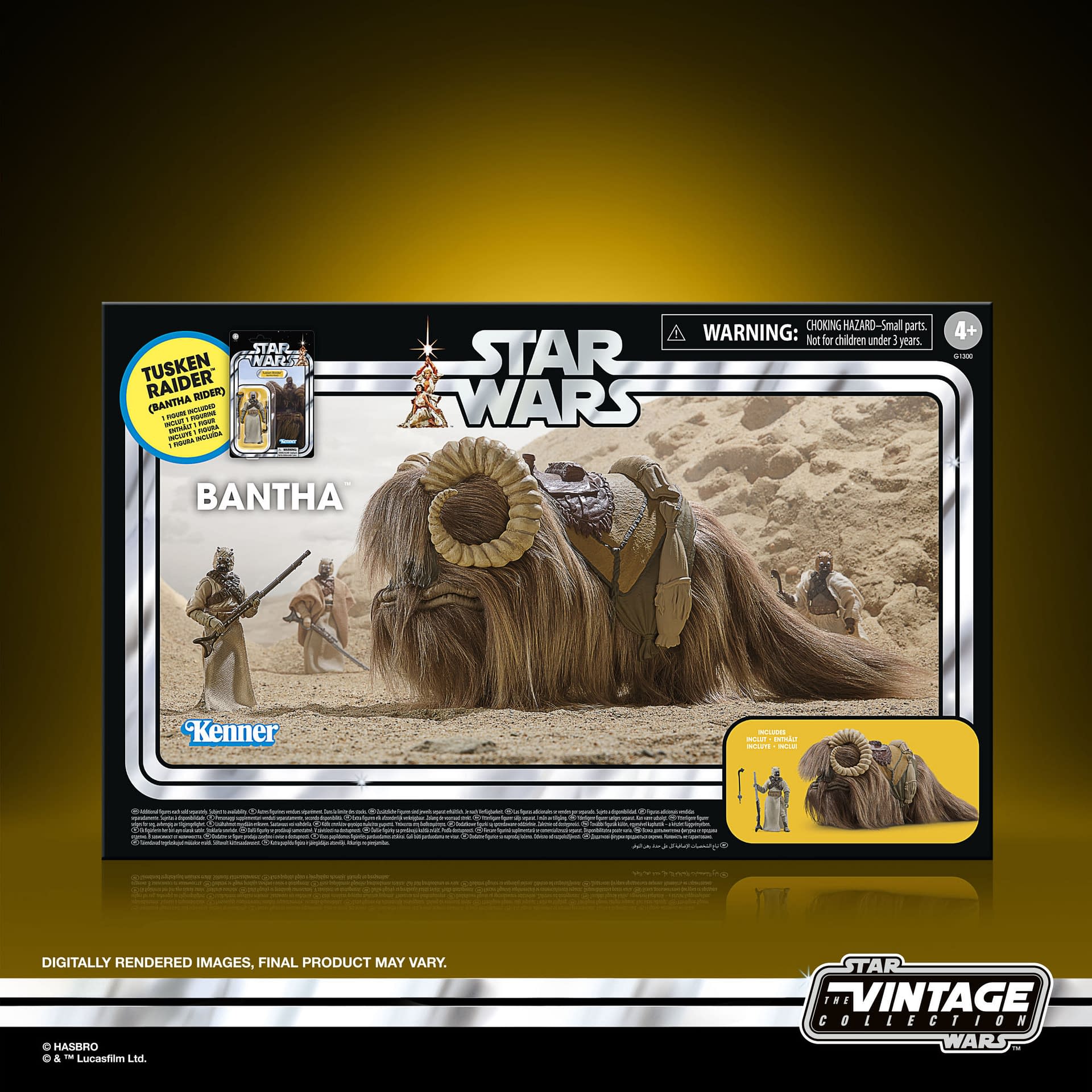 Tatooine Awaits with Hasbro's Star Wars Tusken Raider & Bantha 2-Pack