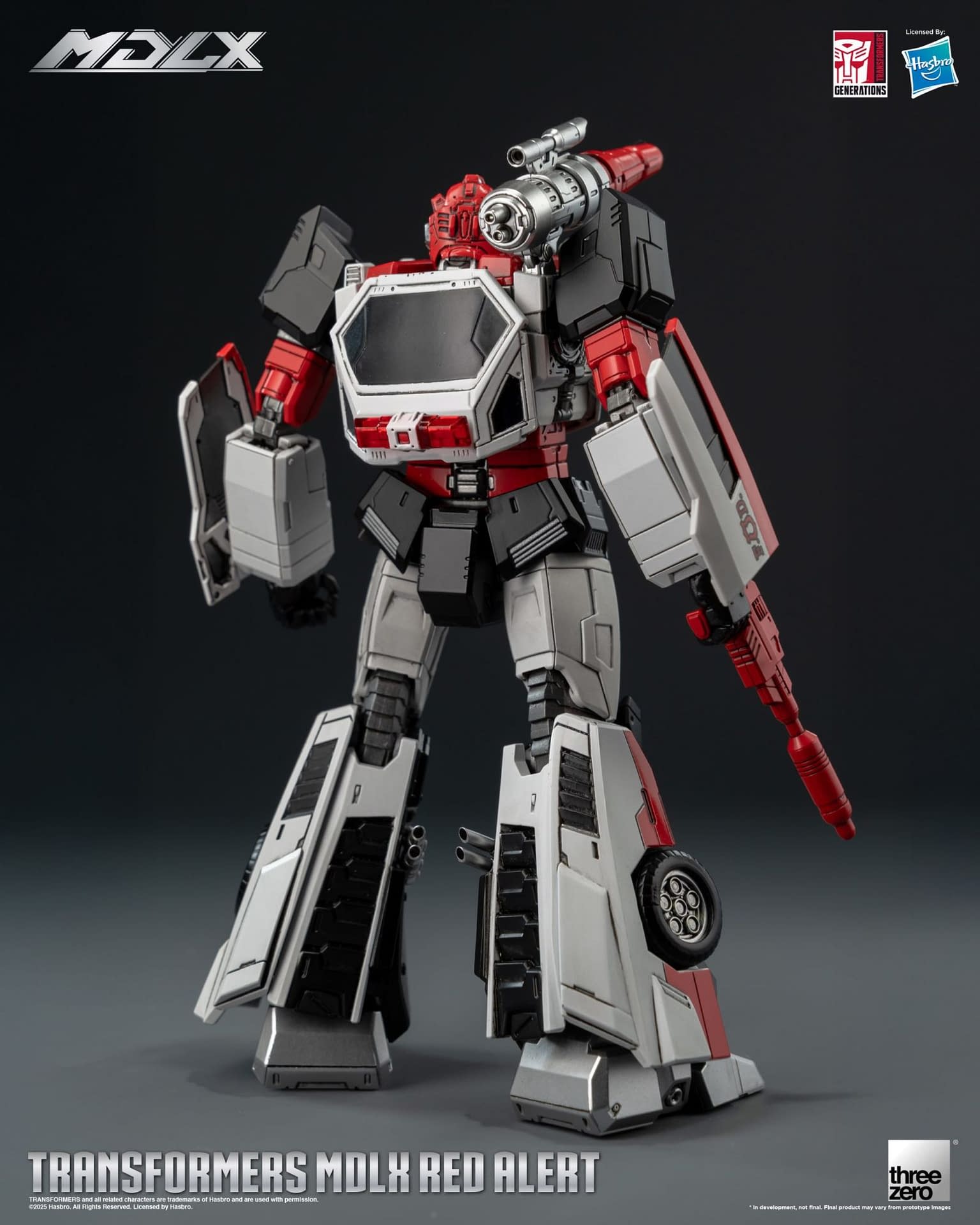 Threezero Unveils New Transformers MDLX Autobot with Red Alert 