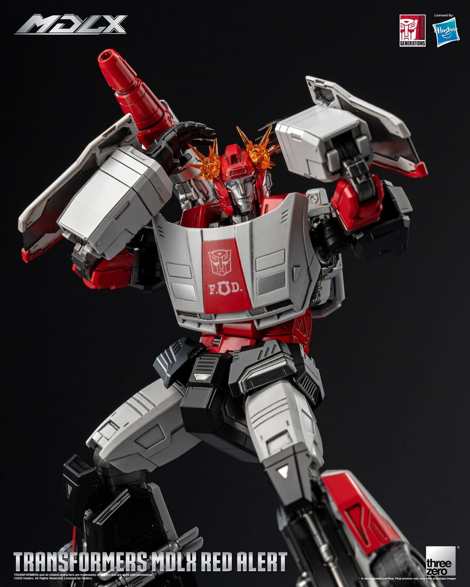 Threezero Unveils New Transformers MDLX Autobot with Red Alert 