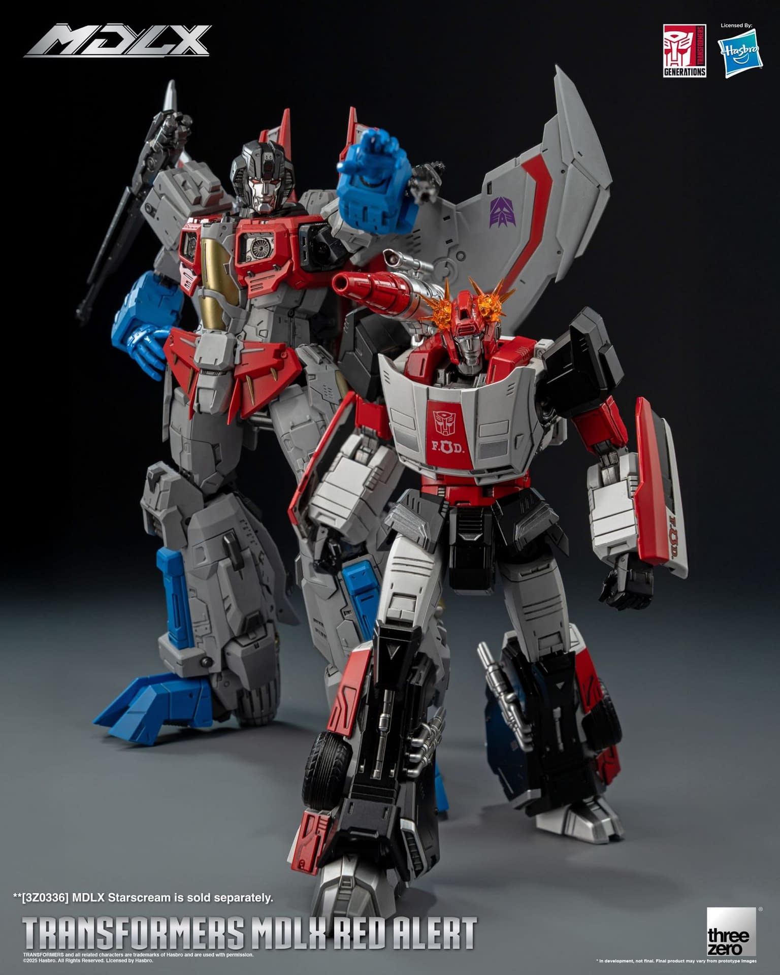 Threezero Unveils New Transformers MDLX Autobot with Red Alert 
