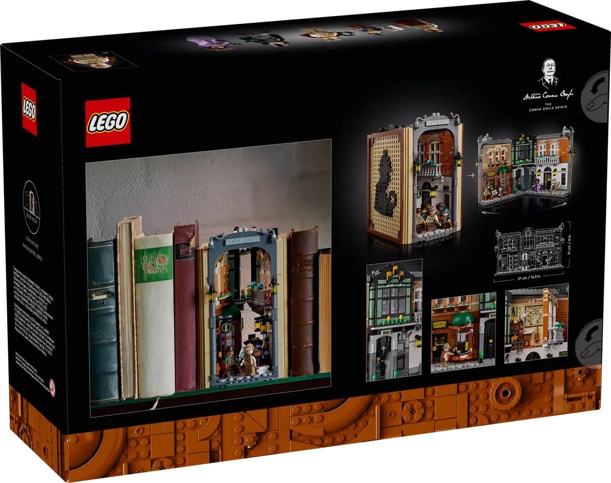Solves Some Mysteries with LEGO's Sherlock Holmes: Book Nook