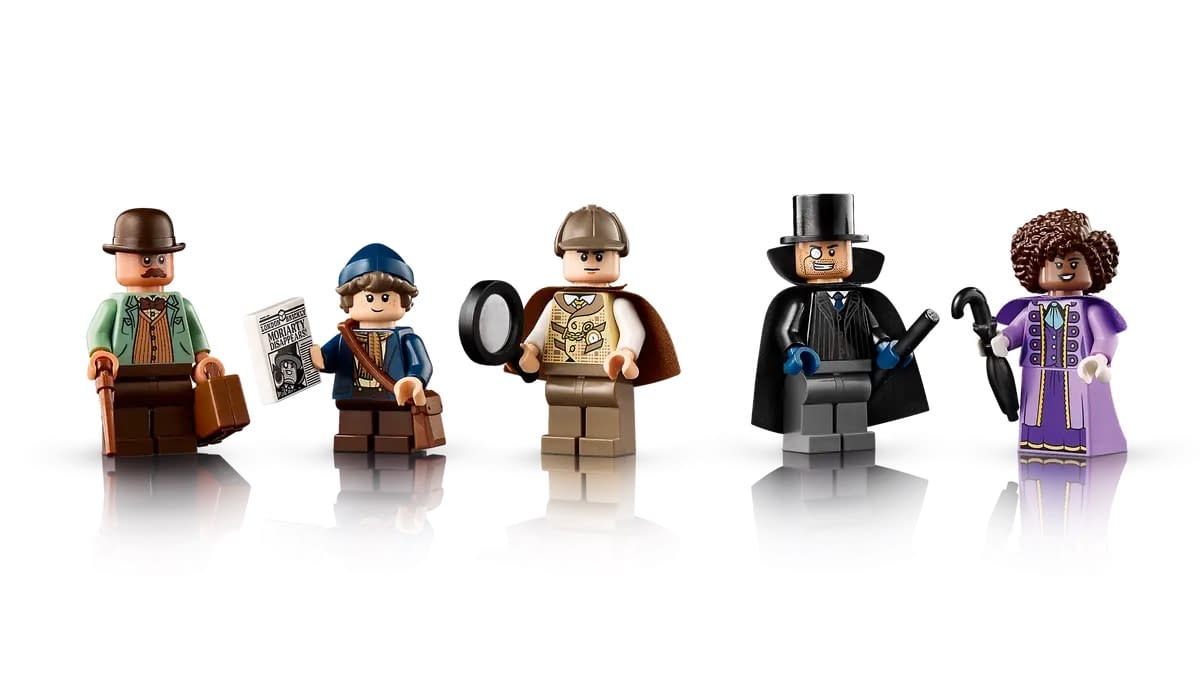 Solves Some Mysteries with LEGO's Sherlock Holmes: Book Nook