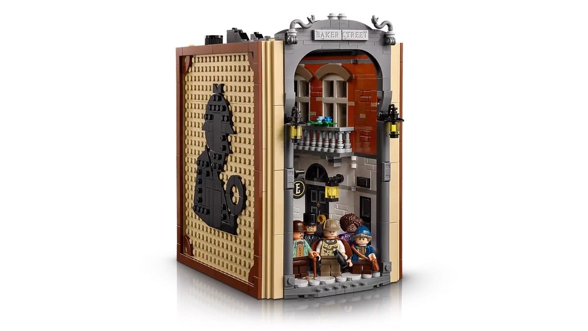 Solves Some Mysteries with LEGO's Sherlock Holmes: Book Nook