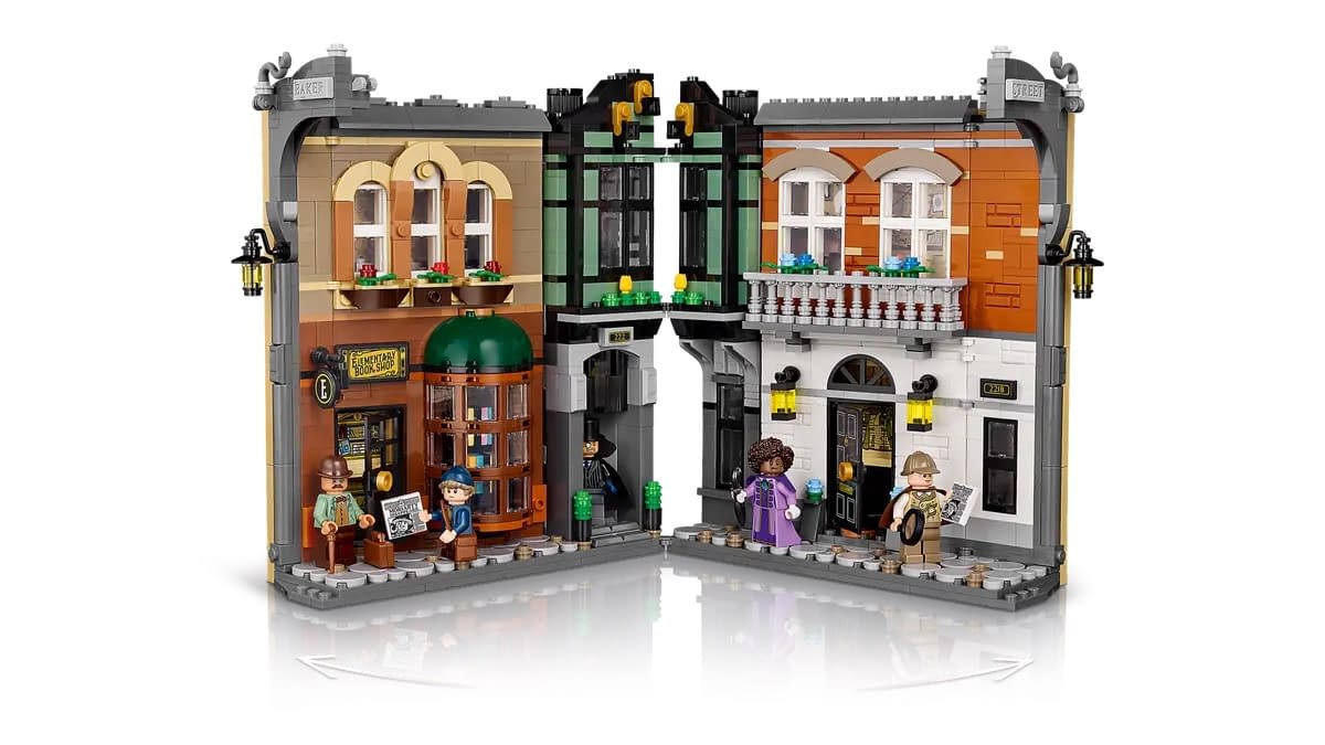 Solves Some Mysteries with LEGO's Sherlock Holmes: Book Nook