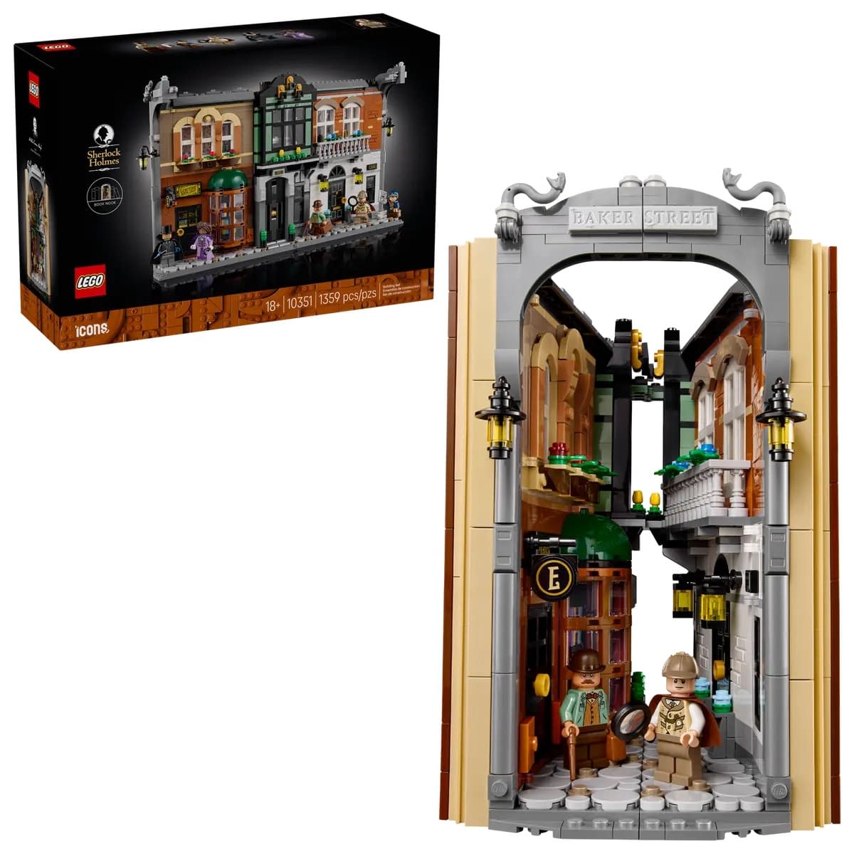 Solves Some Mysteries with LEGO's Sherlock Holmes: Book Nook
