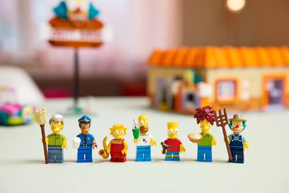 The Simpsons Return to LEGO with New Icons Krusty Burger Set 