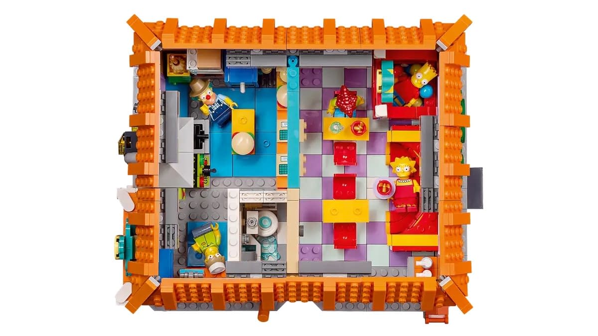 The Simpsons Return to LEGO with New Icons Krusty Burger Set 