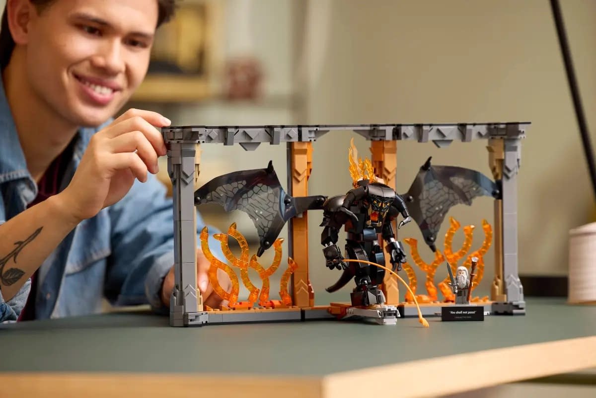 The Lord of the Rings: Balrog Book Nook Set Coming Soon from LEGO 