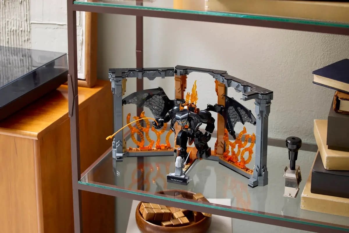The Lord of the Rings: Balrog Book Nook Set Coming Soon from LEGO 