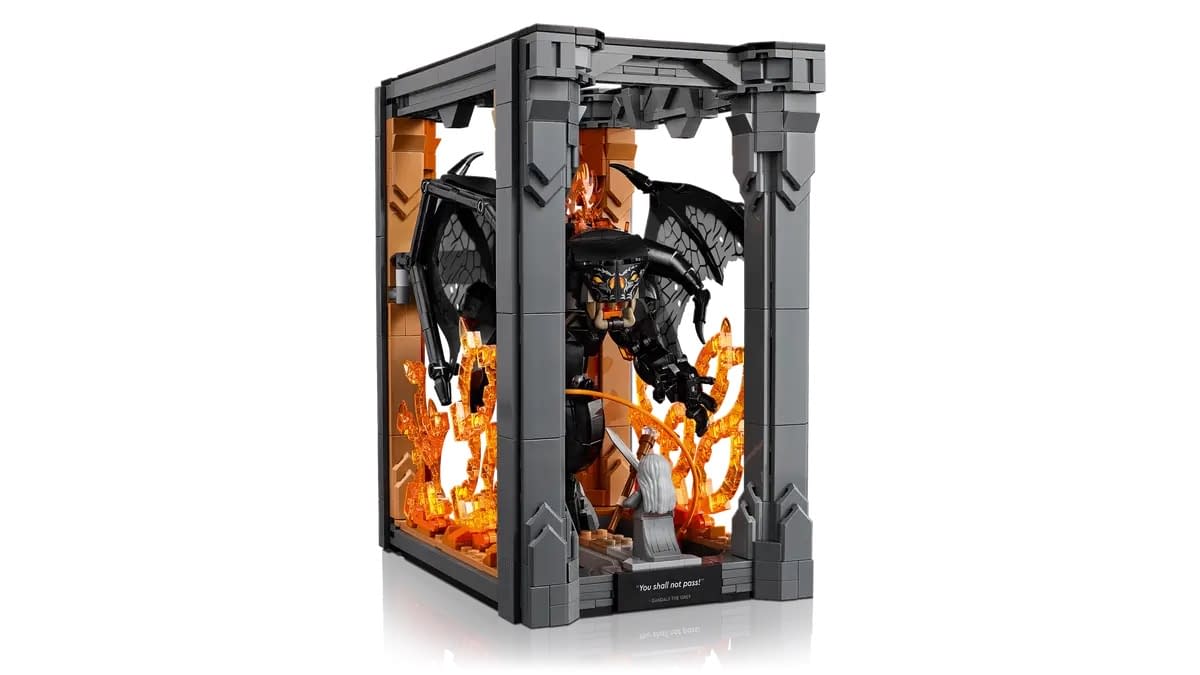 The Lord of the Rings: Balrog Book Nook Set Coming Soon from LEGO 