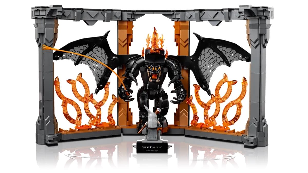The Lord of the Rings: Balrog Book Nook Set Coming Soon from LEGO 