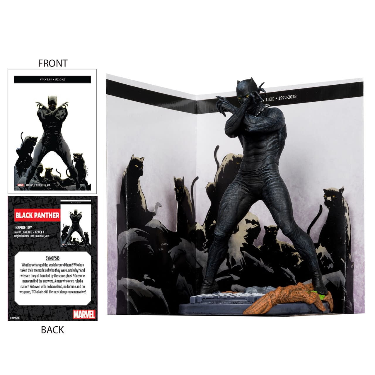 McFarlane Toys Summons Black Panther with New Marvel Comics Statue 