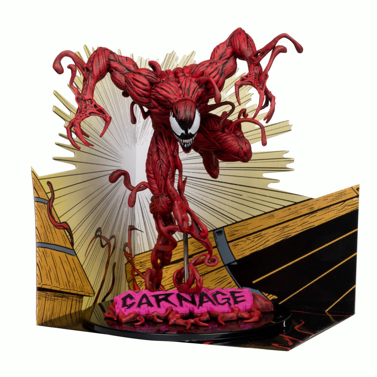 McFarlane Toys Unleashes Carnage with New Marvel Comics Statue 