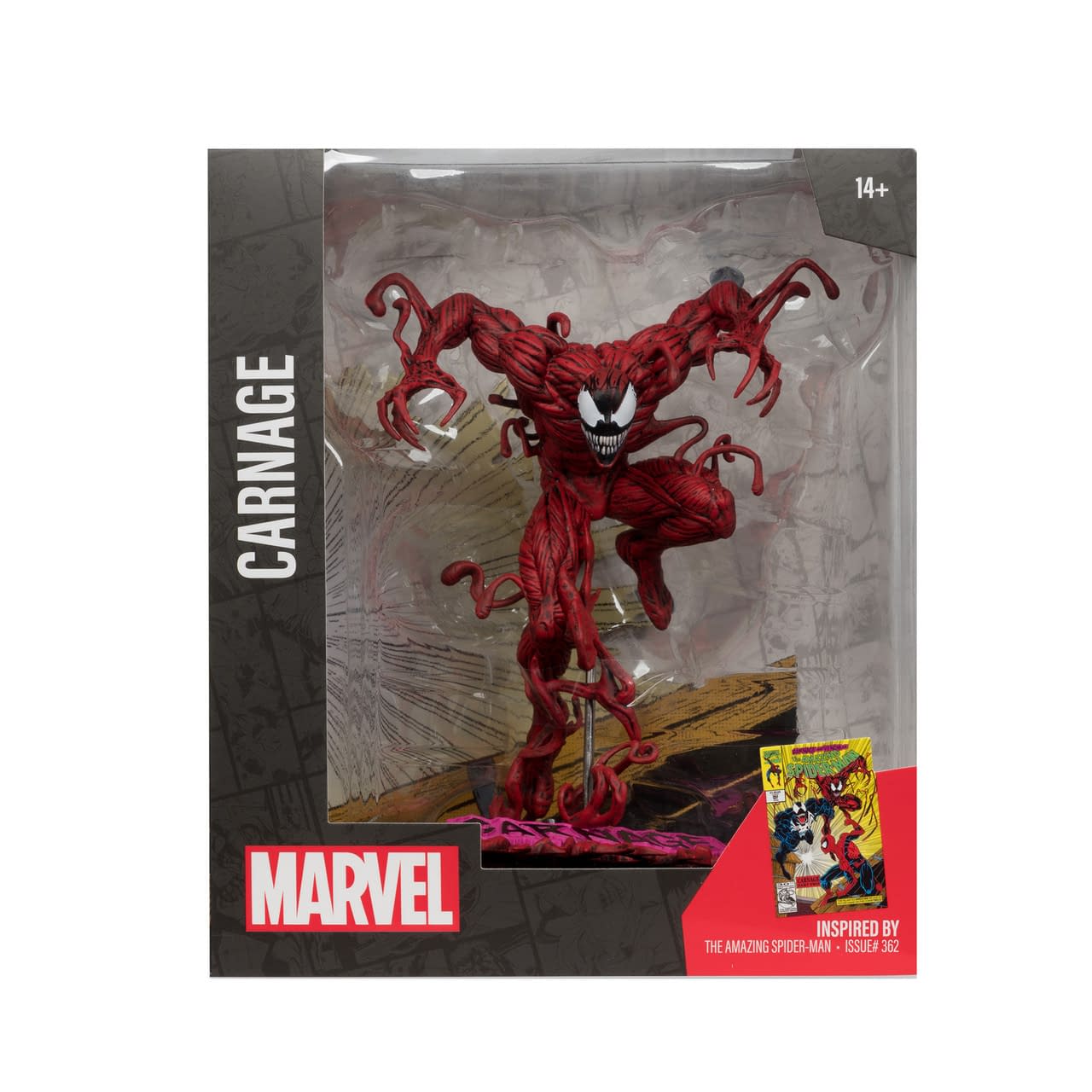 McFarlane Toys Unleashes Carnage with New Marvel Comics Statue 