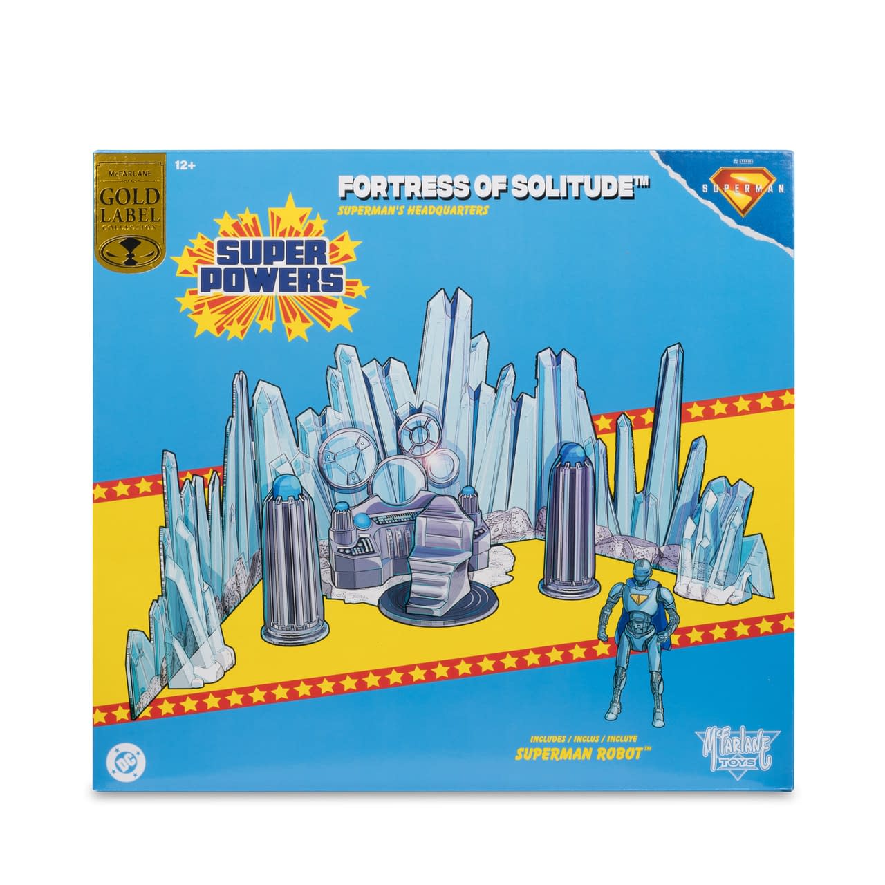 McFarlane Unveils New Superman (2025) Fortress of Solitude Set 