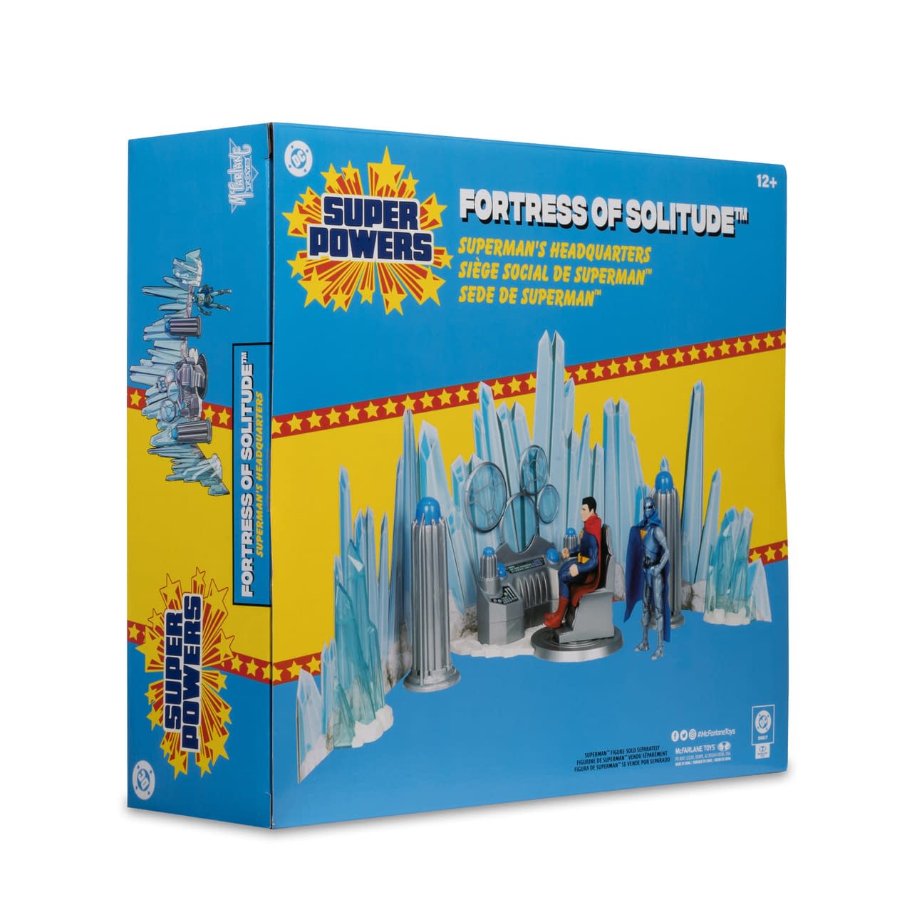 McFarlane Unveils New Superman (2025) Fortress of Solitude Set 