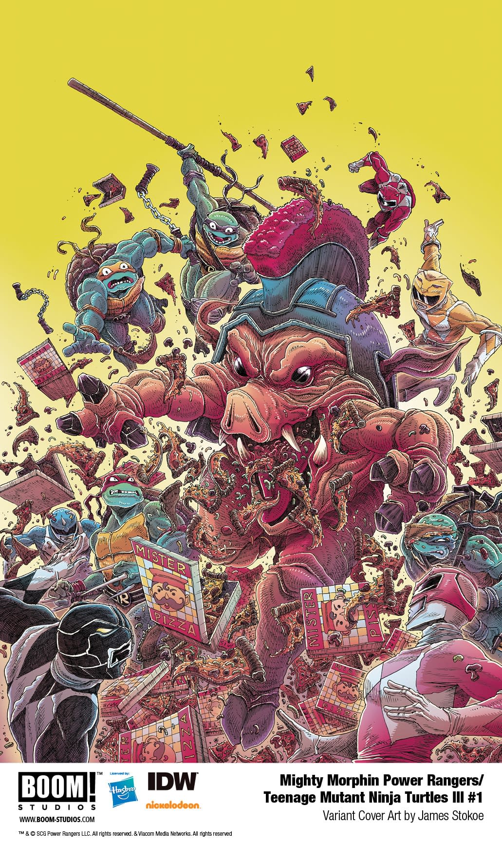 MMPR X TMNT III, Mary Sue & Dune Launch In Boom August 2025 Solicits