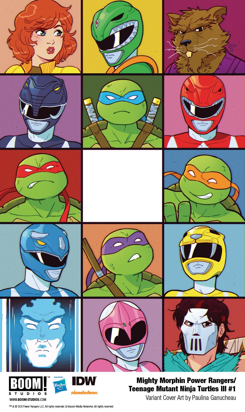 MMPR X TMNT III, Mary Sue & Dune Launch In Boom August 2025 Solicits