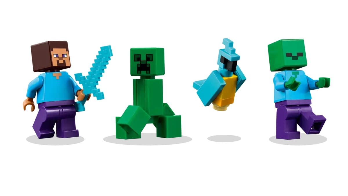 Build Your Own TNT Jungle House with LEGO Minecraft 