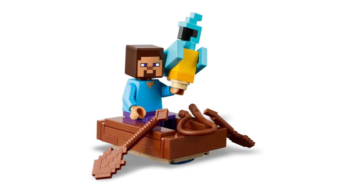 Build Your Own TNT Jungle House with LEGO Minecraft 