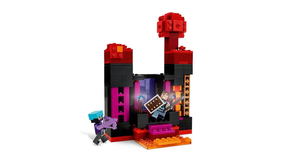 Build the Underman Tower with LEGO's Newest Minecraft Set 