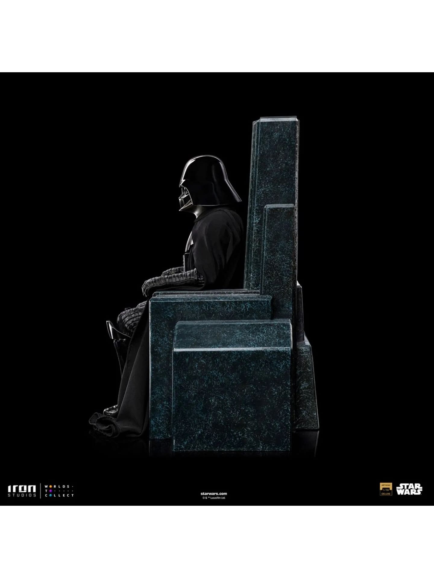 Darth Vader Sits Upon his Throne with New Star Wars 1/10 Statue