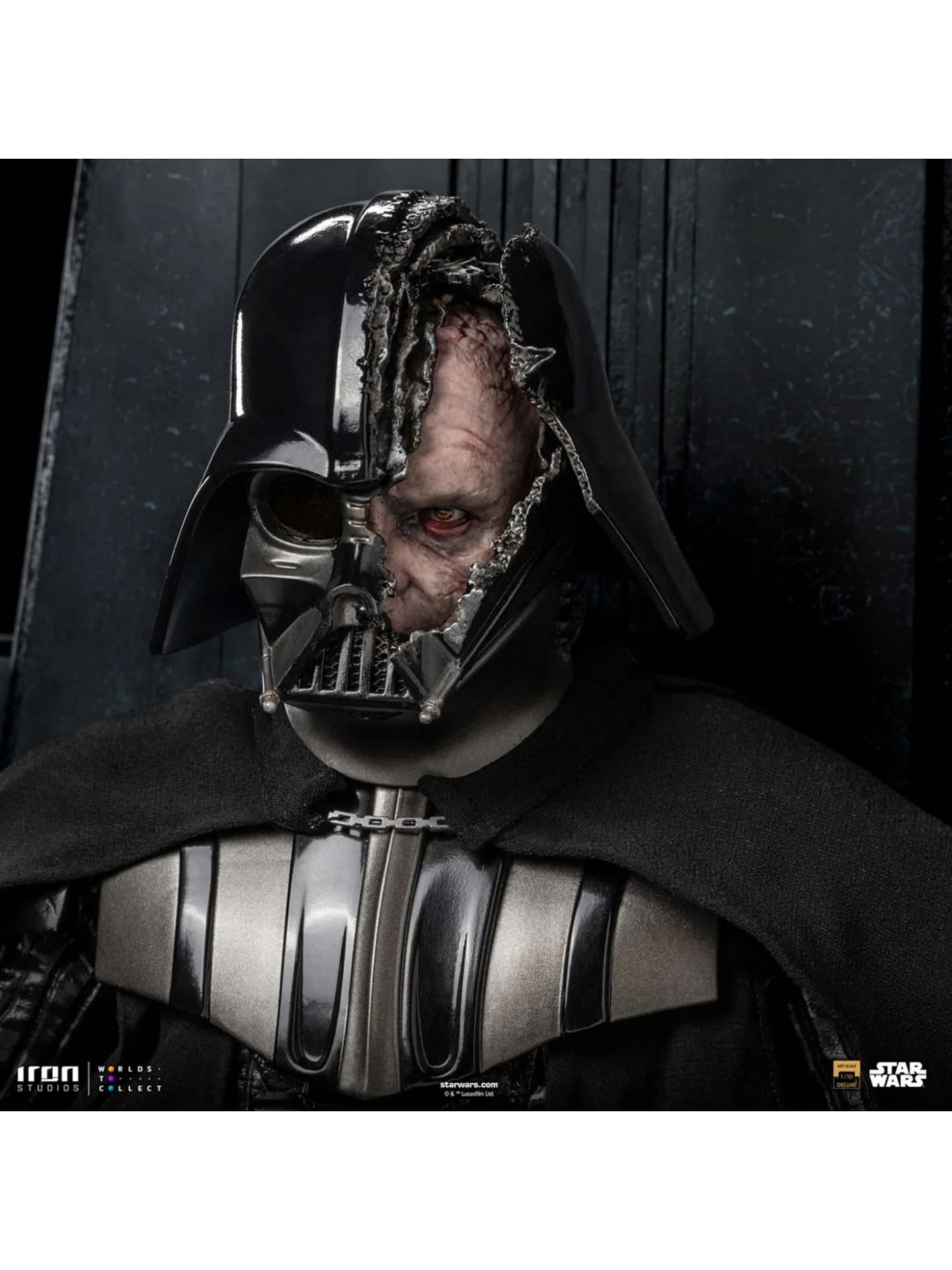 Darth Vader Sits Upon his Throne with New Star Wars 1/10 Statue