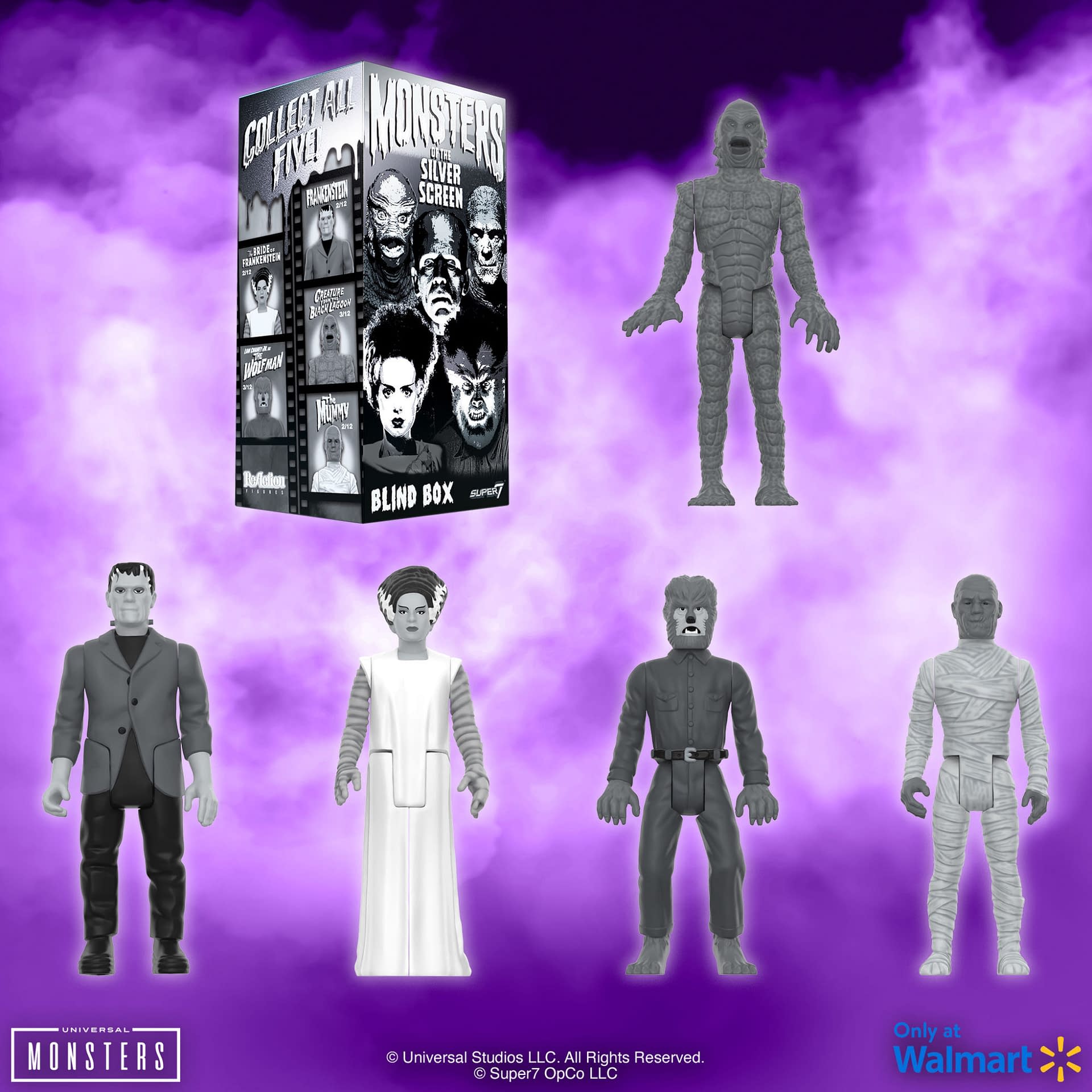 Exclusive Universal Monsters Blind Box ReAction Figures Coming Soon 