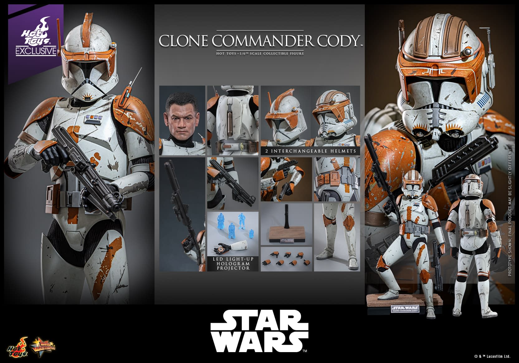 Star Wars: Revenge of the Sith Commander Cody Arrives at Hot Toys 