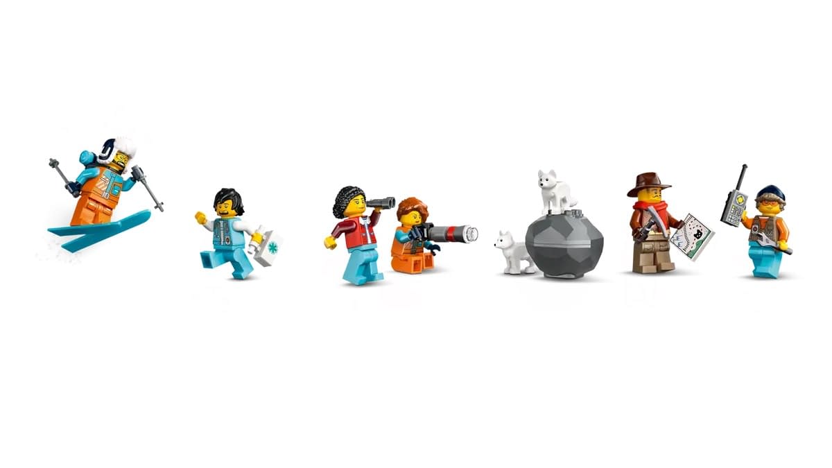 Johnny Thunder Returns to LEGO with Arctic Polar Express Train