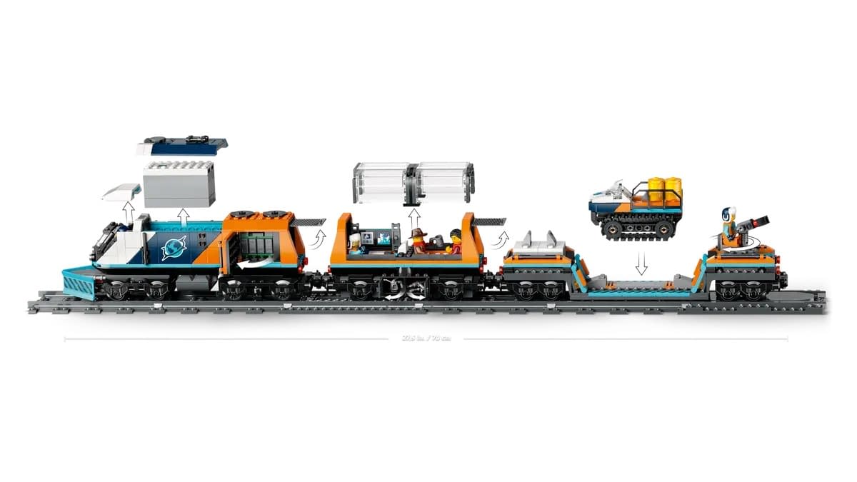 Johnny Thunder Returns to LEGO with Arctic Polar Express Train