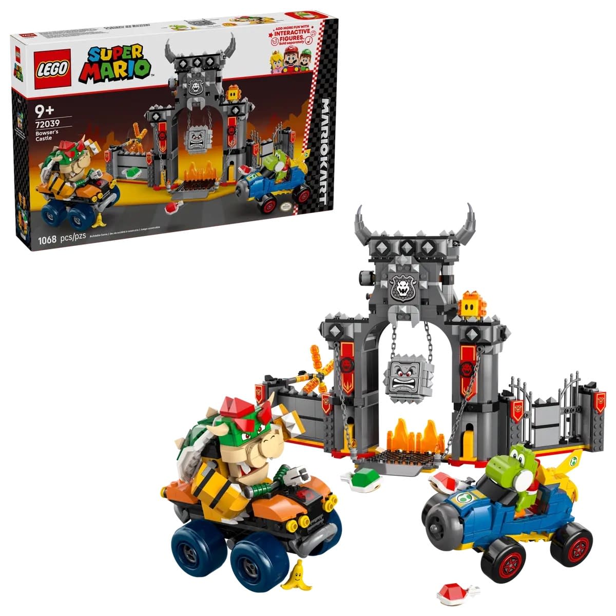 Take A Ride Through Bowser's Castle with New LEGO Mario Kart Set