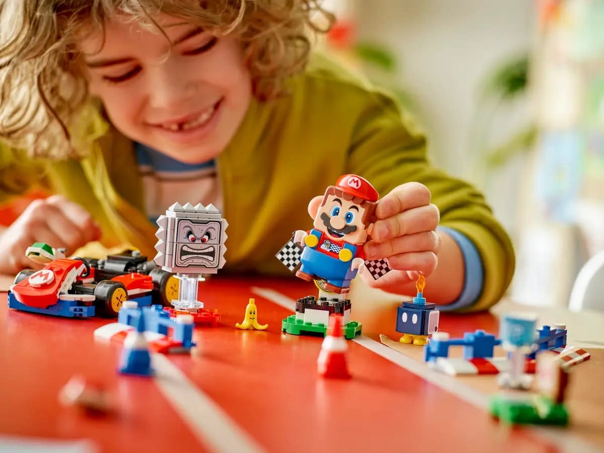 LEGO Goes for First Place with New Interactive LEGO Mario Kart Set 