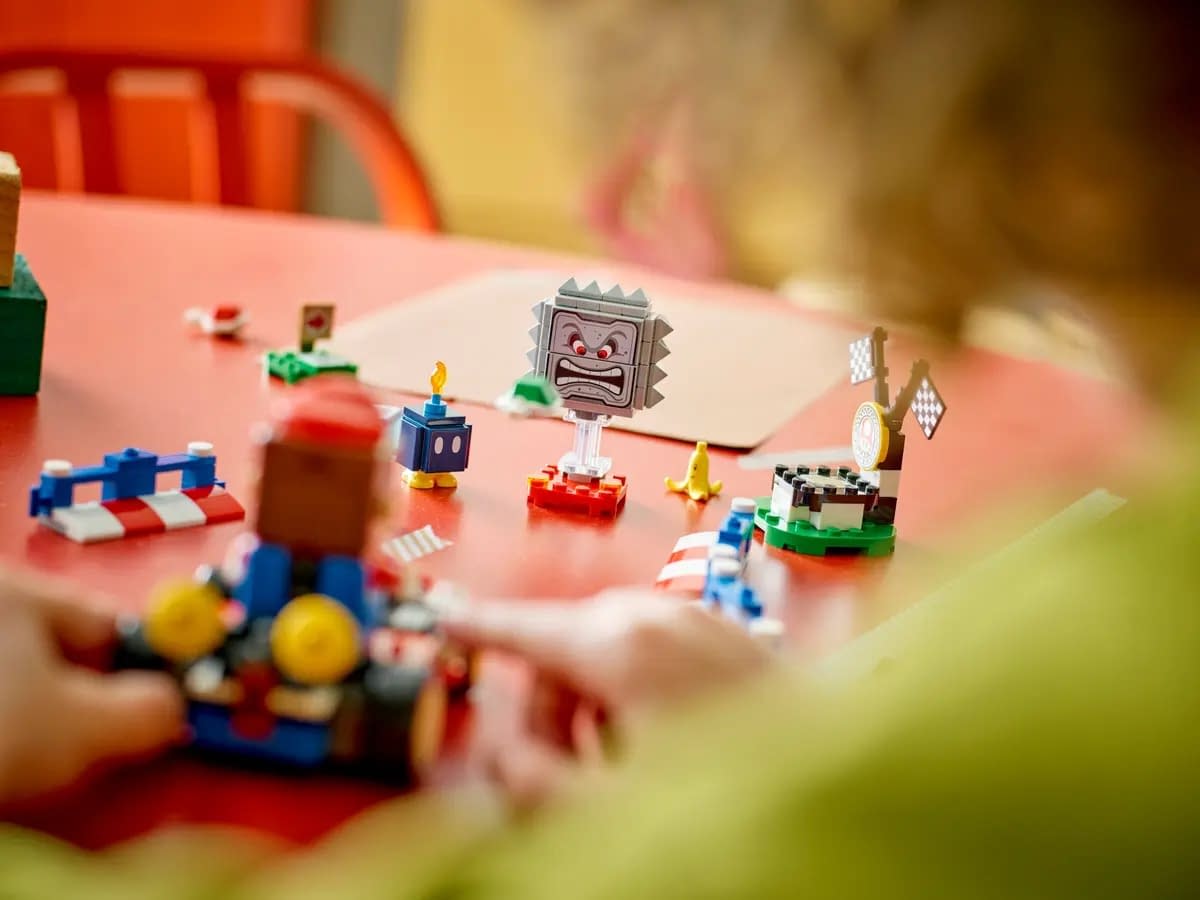 LEGO Goes for First Place with New Interactive LEGO Mario Kart Set 