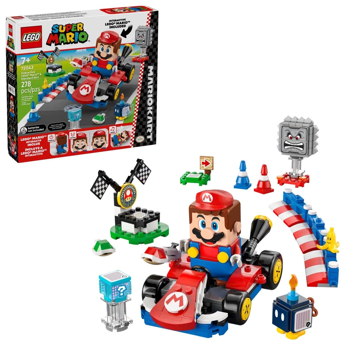 LEGO Goes for First Place with New Interactive LEGO Mario Kart Set 