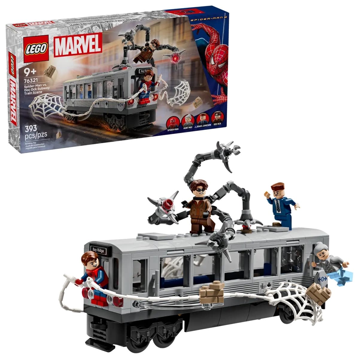 Tobey Maguire is Back as Spider-Man with New Subway Train LEGO Set