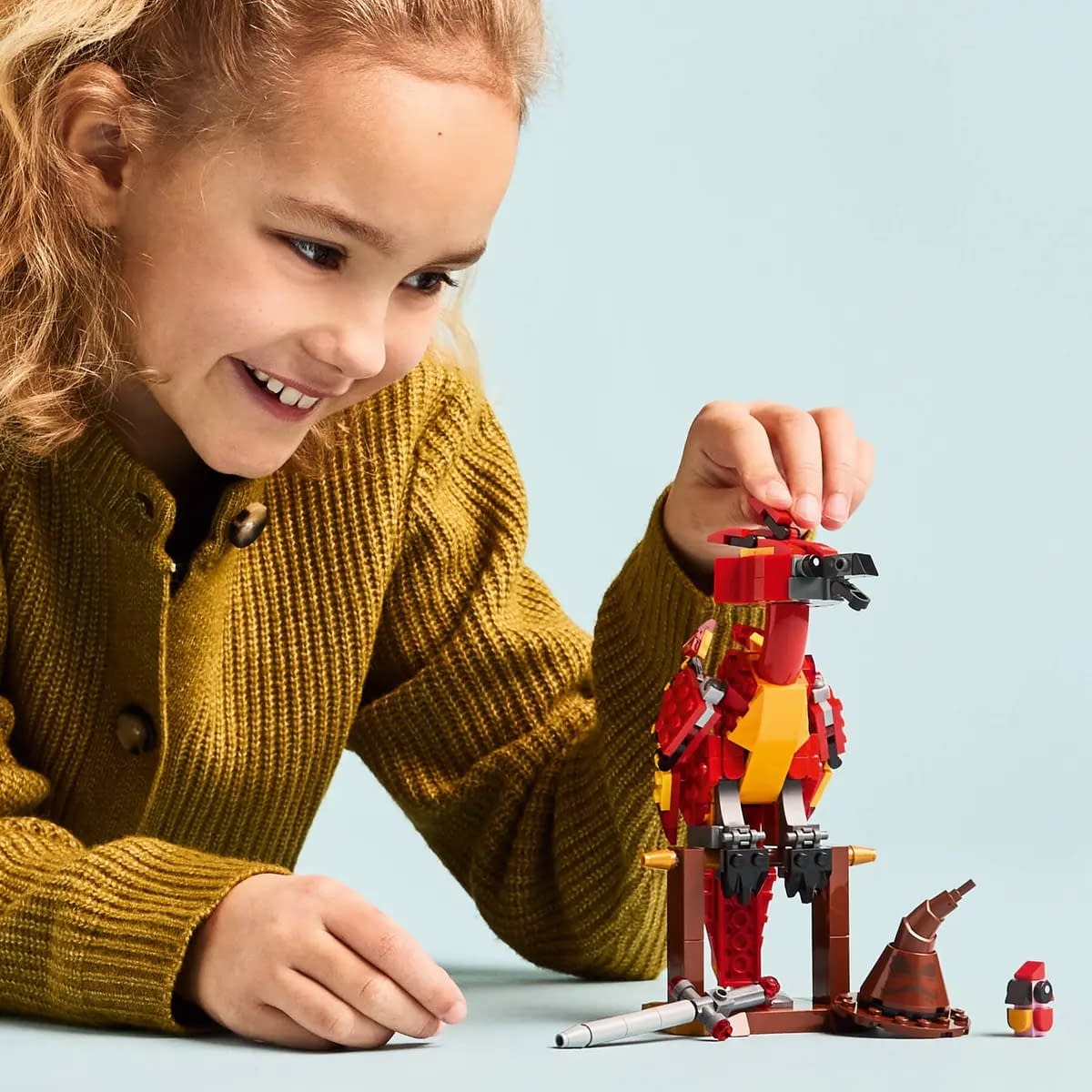 LEGO Debuts New Harry Potter Set with Dumbledore's Phoenix: Fawkes