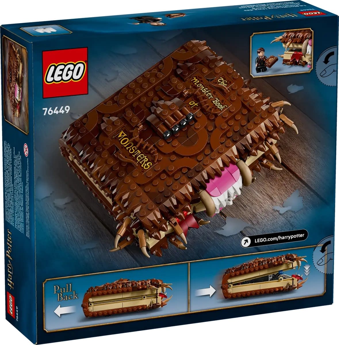 LEGO Summons New Harry Potter Monster Book of Monsters Set