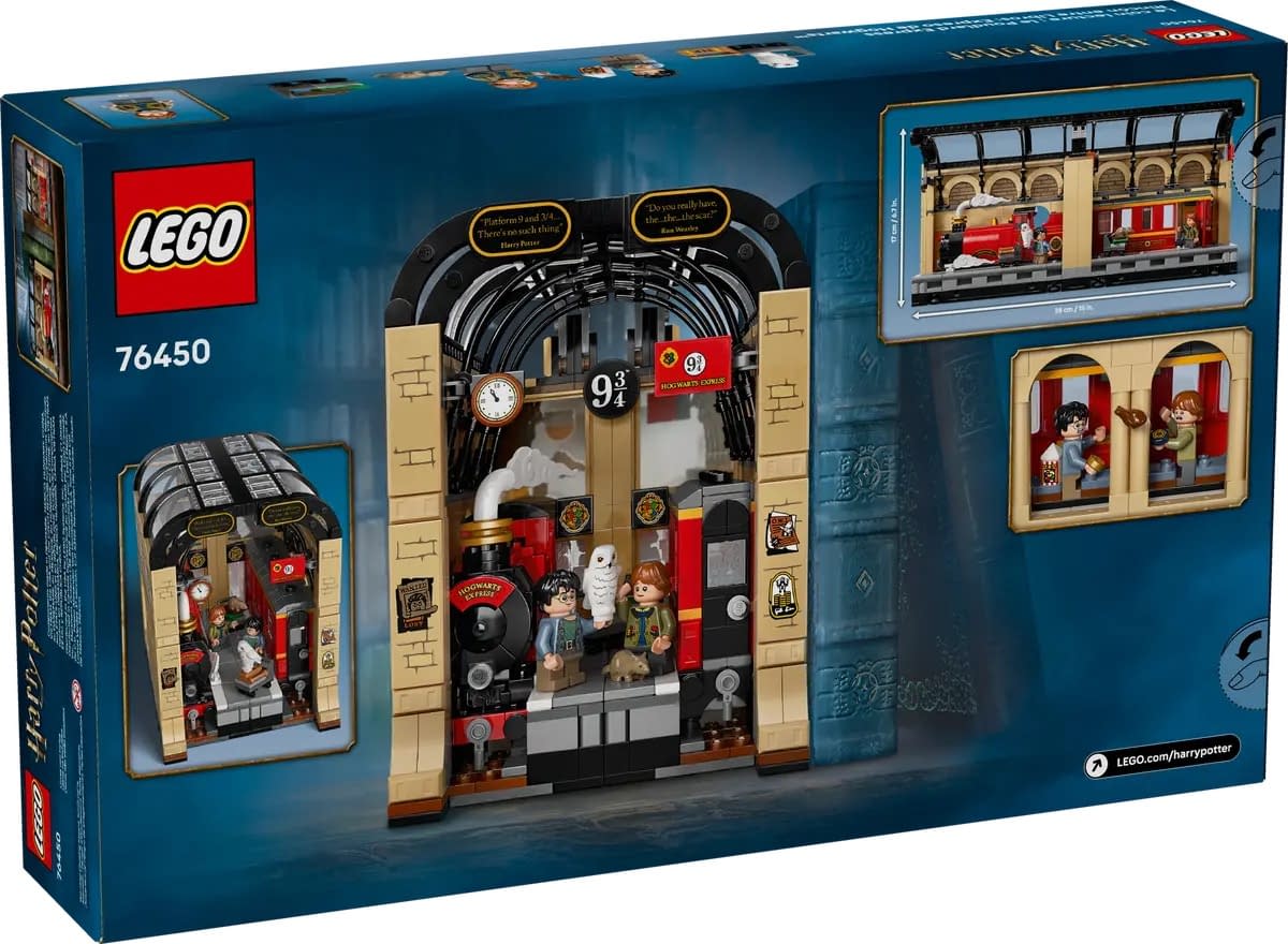 LEGO Reveals New Harry Potter Hogwarts Express Book Nook Set