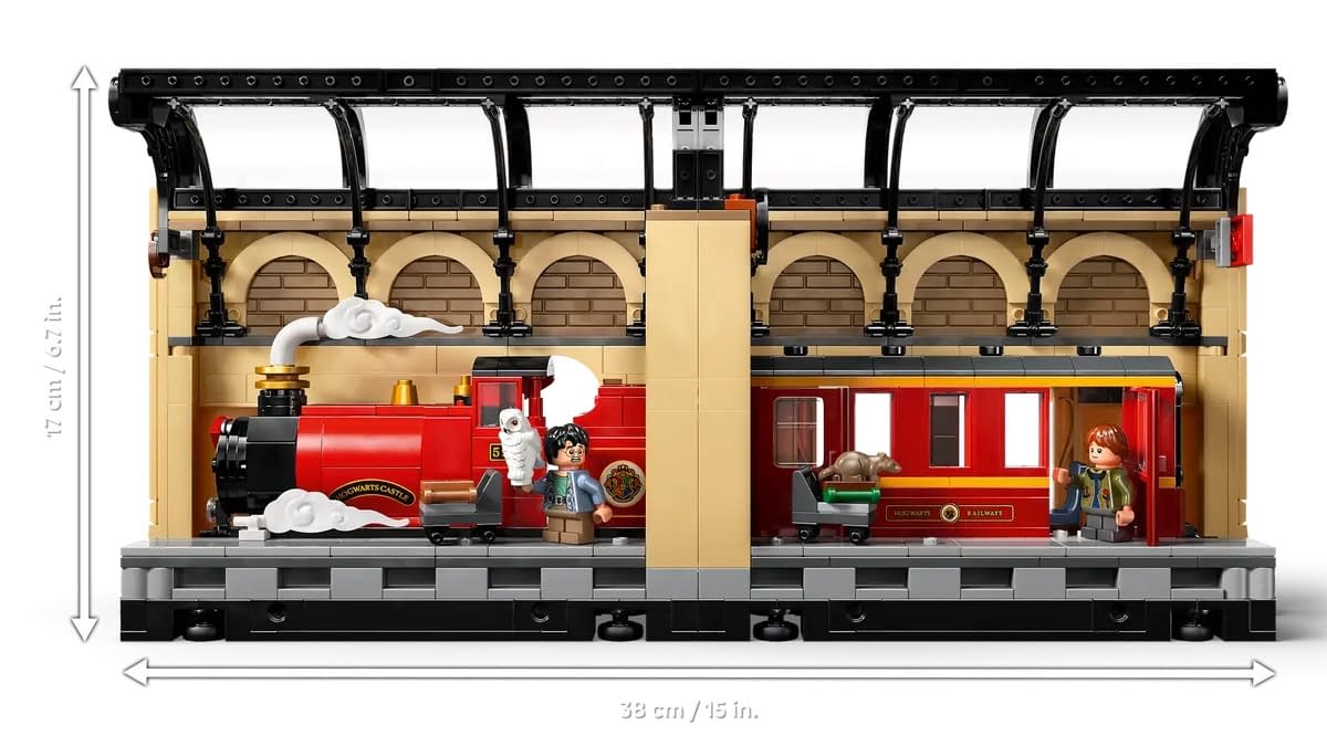 LEGO Reveals New Harry Potter Hogwarts Express Book Nook Set