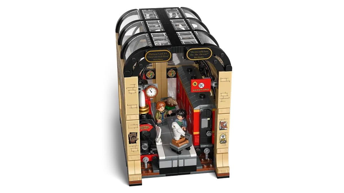 LEGO Reveals New Harry Potter Hogwarts Express Book Nook Set