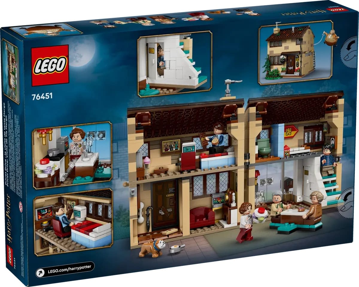 LEGO Unveils New Harry Potter Privet Drive: Aunt Marge's Visit Set