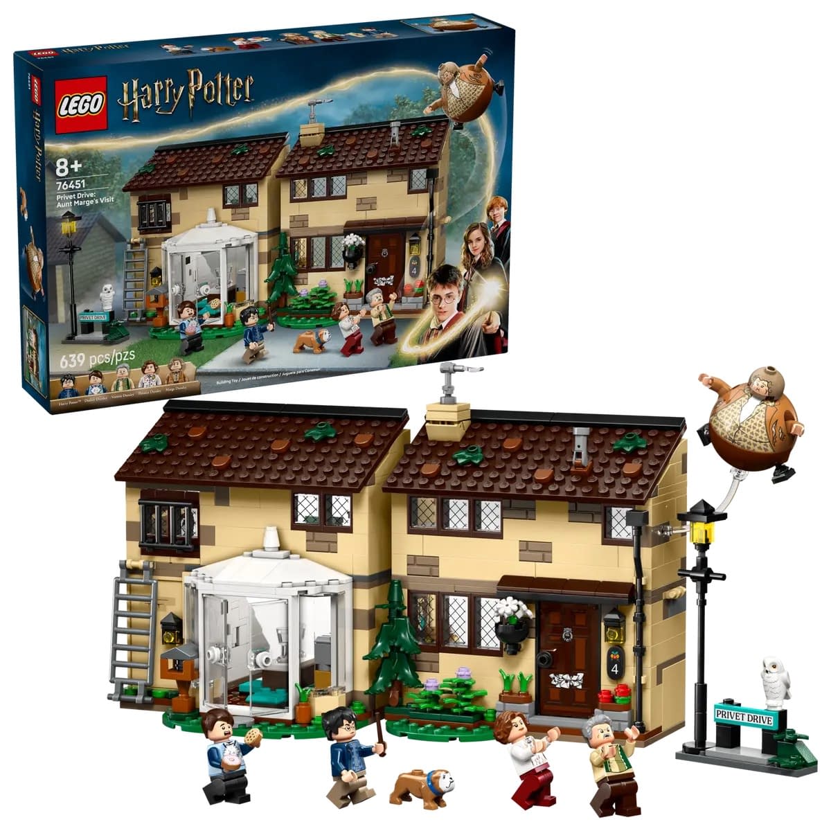LEGO Unveils New Harry Potter Privet Drive: Aunt Marge's Visit Set