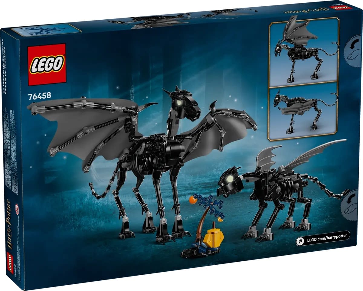 Build Your Own Thestral Family with LEGO's Newest Harry Potter Set 