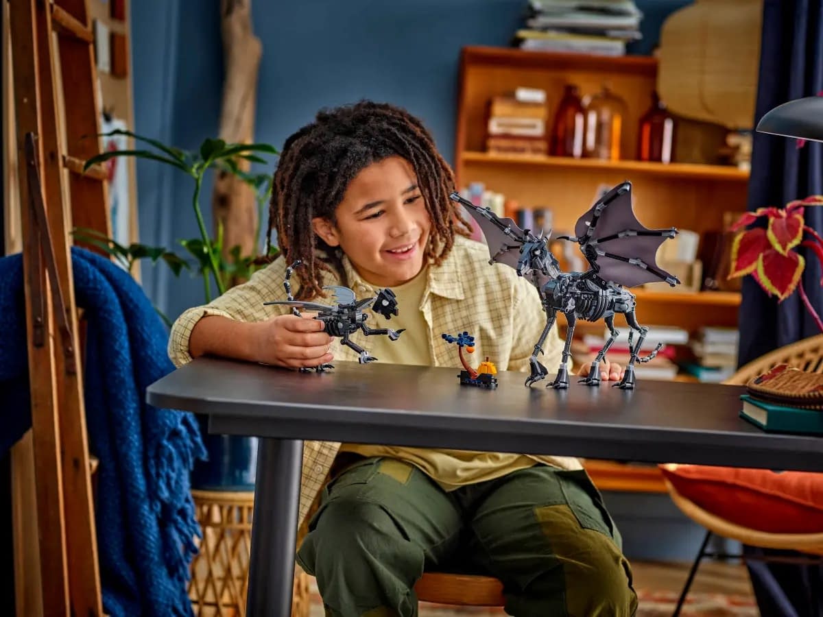 Build Your Own Thestral Family with LEGO's Newest Harry Potter Set 