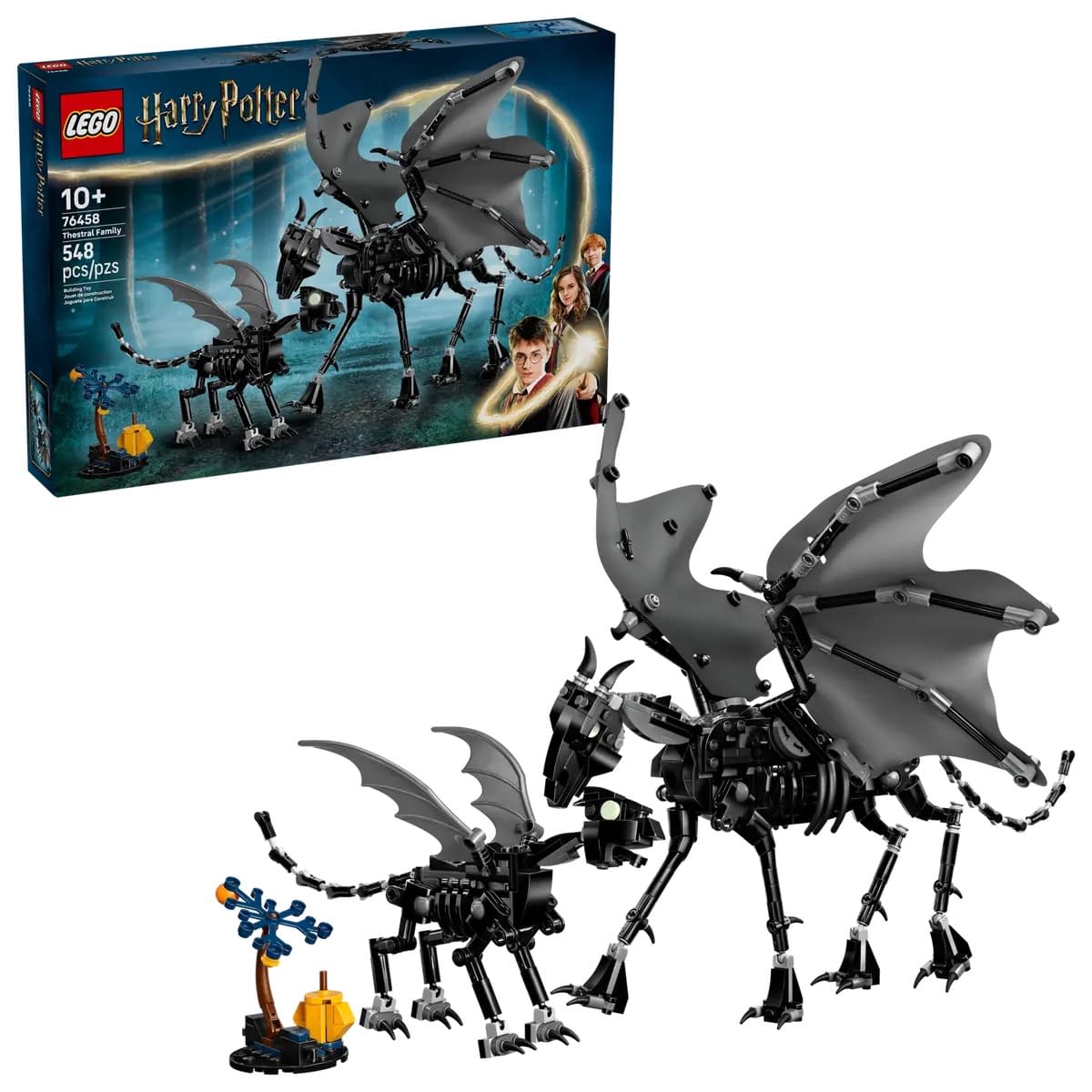 Build Your Own Thestral Family with LEGO's Newest Harry Potter Set 
