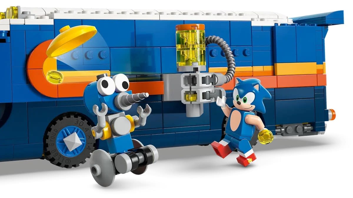 Sonic the Hedgehog & Tails Brings Their Command Truck to LEGO 