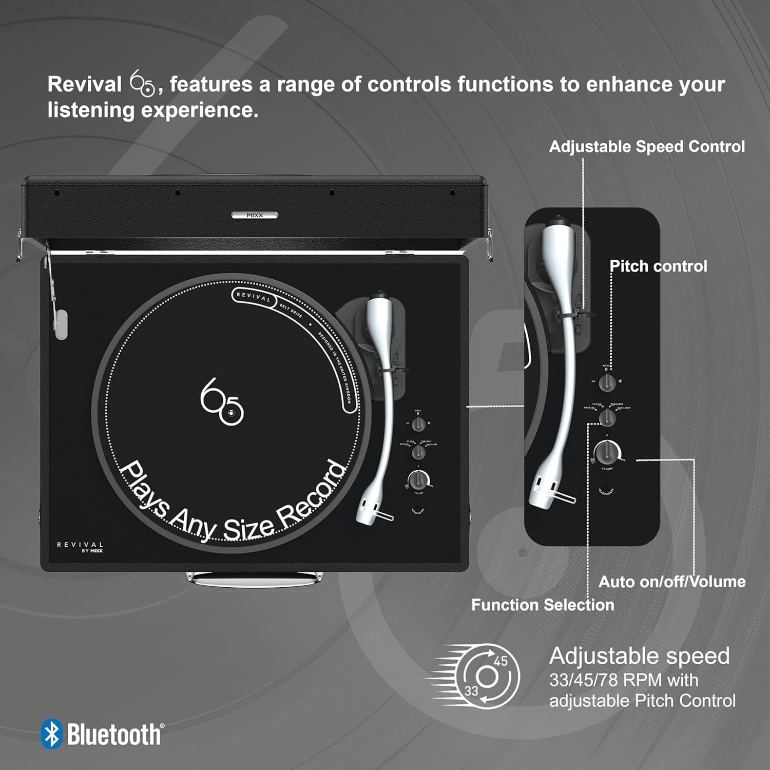 MIXX Revival 65 Adds Vintage Charm to Your Growing Vinyl Collection